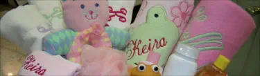 Custom Baby Gifts - Desert Sun Embroidery